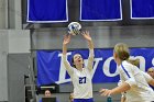 Volleyball vs Emerson  Wheaton College Women's Volleyball vs Emerson College. - Photo by Keith Nordstrom : Wheaton, Volleyball, VB2019